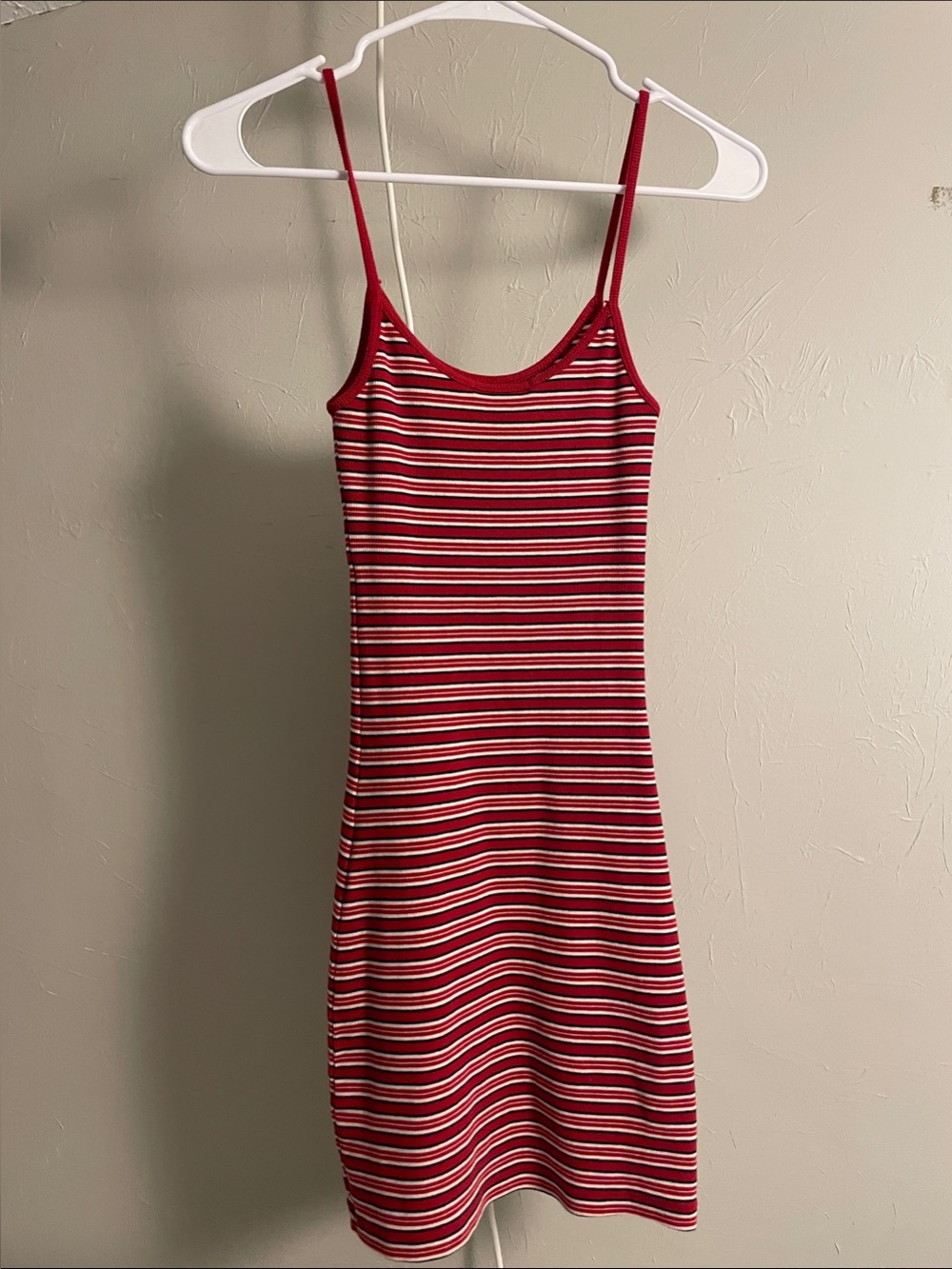Brandy Melville red striped dress